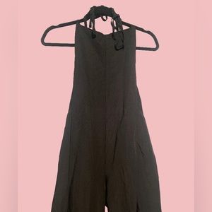 Black pantsuit